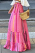 'Harmony' Drawstring High Waist Skirt - Celes Fashion